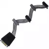 SATA-Kabel Silverstone CP06-E4 0,19 m