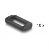 DeLOCK Klettband 3 m x 20 mm schwarz Nylon