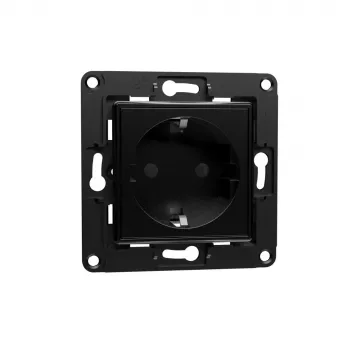 Wandsteckdose Shelly SHELLY-WS-EU-B EU Schwarz Unterputz