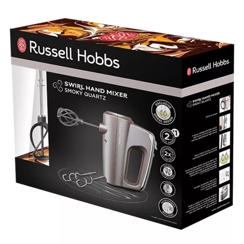 Russell Hobbs 25892-56 Handmixer Handmixer 350 W Quarz metallic