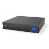 Unterbrechungsfreie Stromversorgung PowerWalker VFI 1000 ICR IoT, Online-Doppelwandler, 1 kVA / 1000 W, 8x C13-Ausgänge, LCD, Rack/Tower 2U, schwarz