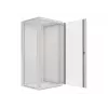 Lanberg wandmontierter Installationsschrank 19'' 27U 600x600 mm grau (Glastür)