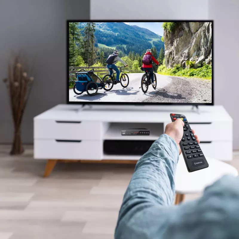 Digitaler TV-Receiver MANTA DVBT025PRO DVB-T2 Full HD-Unterstützung USB-Aufnahme