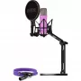 NT1 Signature + XLR-Kabel + Desktop-Studioarm, Mikrofon Flieder, Bundle