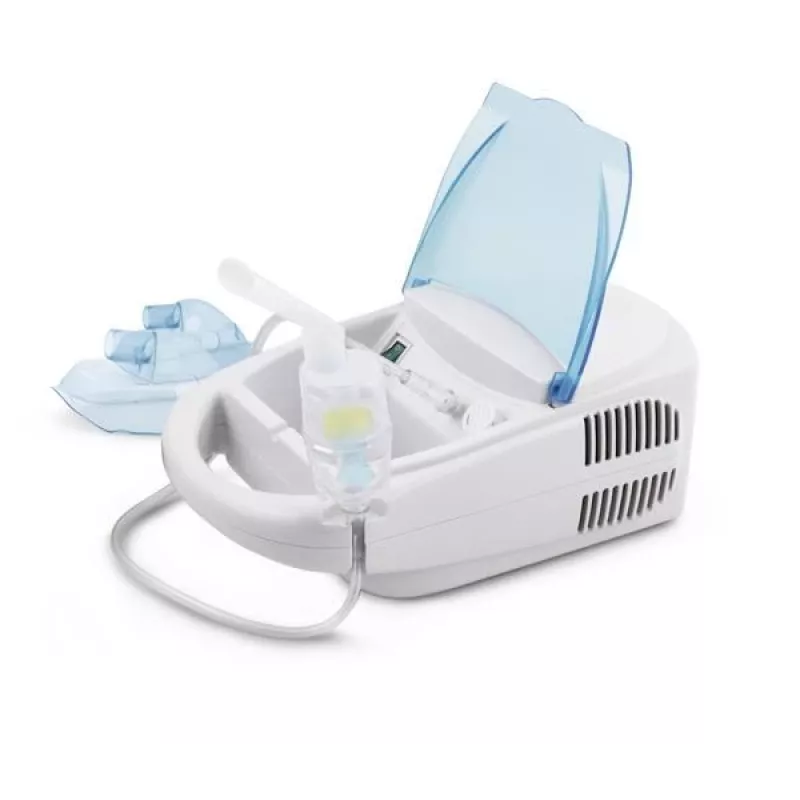 Tisch-Mesh-Vernebler ESPERANZA ECN002 — 0,4 ml/min Verneblung, 10 ml Fassungsvermögen, Erwachsenen- und Kindermaske, Mundstück, 220 V