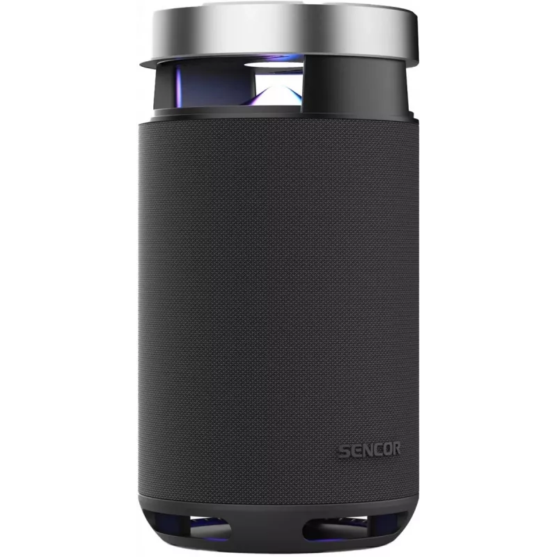 Tragbarer Bluetooth-Lautsprecher SENCOR Resonex Lounge 130W, IPX7 wasserdicht, TWS, LED-Beleuchtung