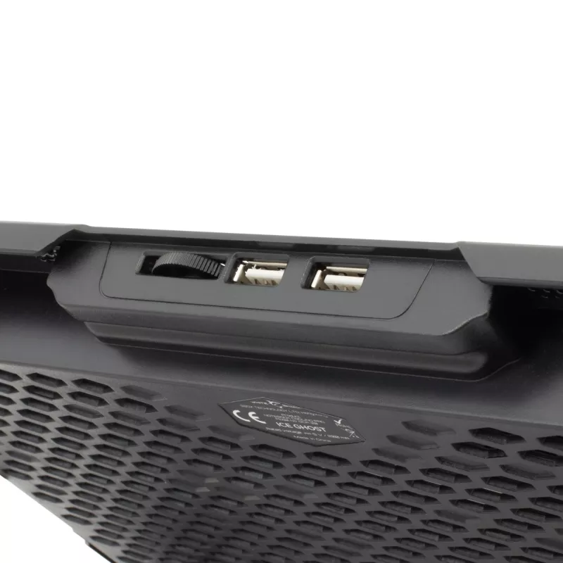 Laptop-Kühlpad White Shark GCP-20 Ice Ghost — leicht, langlebig, Modell ICE-GHOST