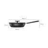 Fiskars Hard Face 1075528 Antihaft-Bratpfanne 24 cm 2,2L
