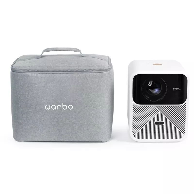Projektortasche WANBO für Mozart 1 Pro / DaVinci 1 Pro — Graue gepolsterte Tragetasche