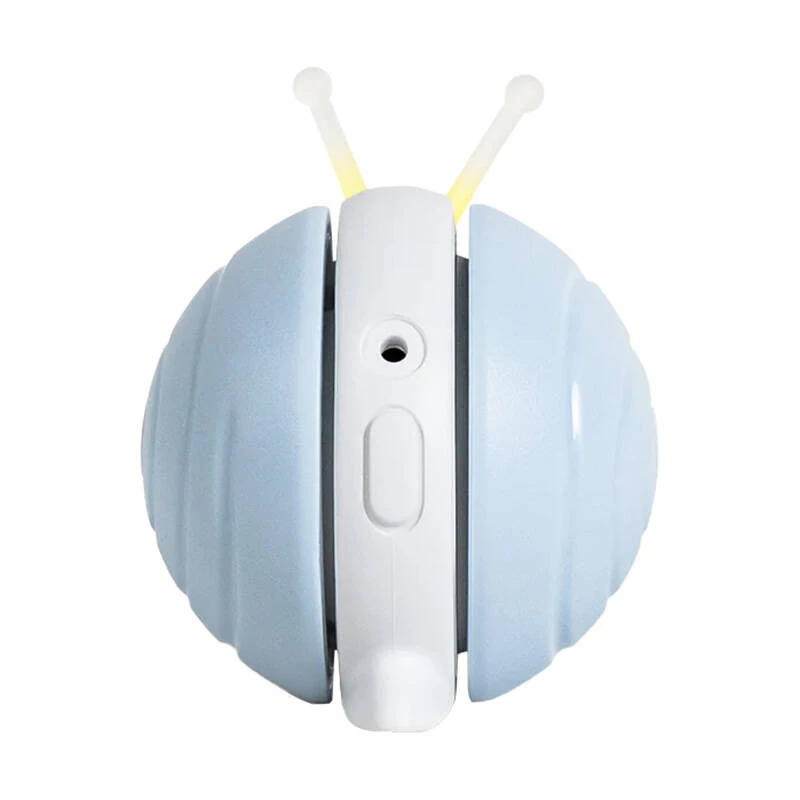 Interaktives Katzenspielzeug Cheerble Wicked Snail CWJ02 – blau, motorisierte bewegliche Schnecke für das Katzenspiel