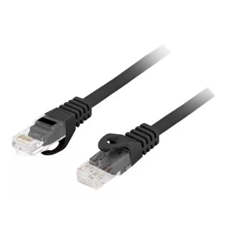 Netzwerkkabel LANBERG PCU6-10CU-1000-BK Cat6 U/UTP RJ-45 10 m Schwarz