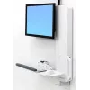 Monitorhalterung Ergotron 61-081-062 61 cm (24 Zoll) Wand Weiß