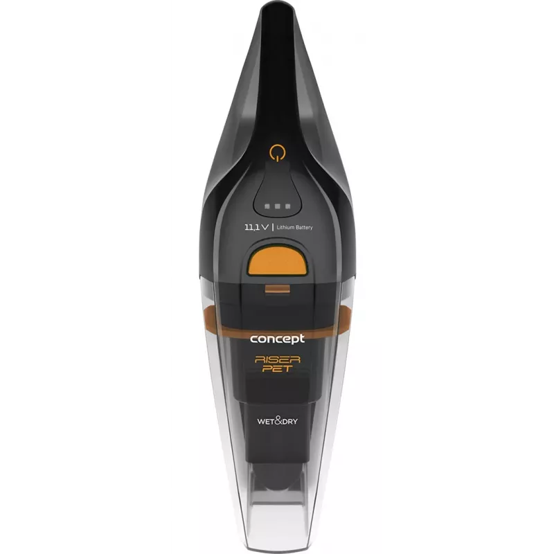 Handstaubsauger Concept VP4351 — trocken & nass, beutellos, HEPA12, 0,5 l, 11,1 V Akku, 20 min, 1,08 kg