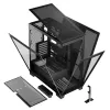 MODECOM Volcano SPACE MIDI USB 3.0 X 2 CYPE-C Schwarz