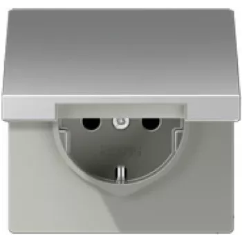 Jung SCHUKO-Steckdose 16A 250V Klappdeckel AL 1520 KL AN (AL1520KLAN)
