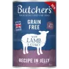 Nassfutter für Hunde butcher's Original Megapack — gemischte Stücke in Gelee, 6 x 400 g, 82 % Feuchtigkeit, 7,5 % Protein, 5 % Fett