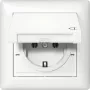 gira SCHUKO® Steckdosenset mit KD, IP44 Schutz und Rahmen – Modell 415703