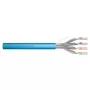 DIGITUS CAT 6A U/FTP Installationskabel 305 m, simplex, Cca, Easy Pull Box, blau