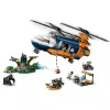 LEGO City 60437 Dschungel-Explorer-Hubschrauber im Basislager