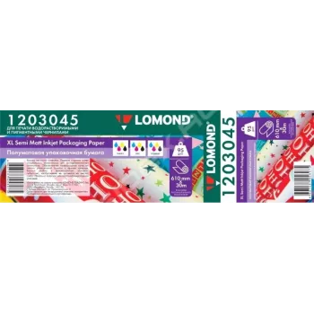 Fotopapier Lomond XL Halbmatt 95 g/m² 610 mm × 30 m Rolle