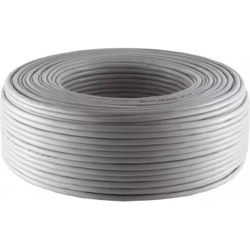 Telefonkabel ShiverPeaks 76840-5, 2x2x0,6 mm rund, 5,0 m