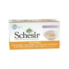 SCHESIR Hähnchenfilets mit Kürbis in Brühe - Nassfutter für Katzen - 6x50g