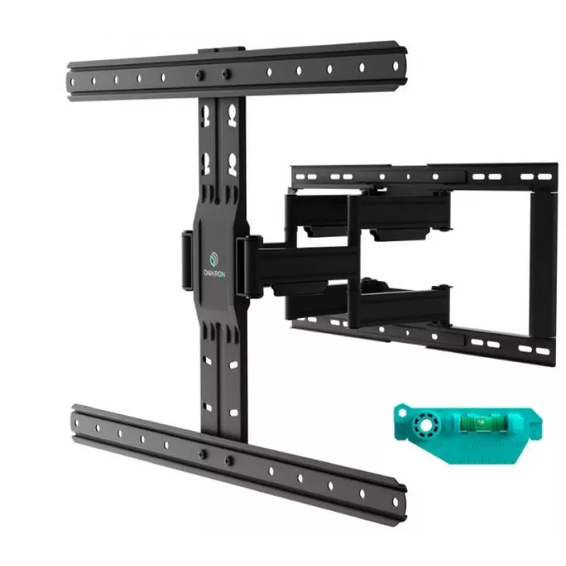 TV-Wandhalterung ONKRON SM6L-B für 32–90 Zoll Fernseher, schwarz, fest neigbar, universelle VESA-Kompatibilität