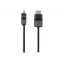 Mini DisplayPort auf HDTV-Kabel, 1,8 m, Mini DisplayPort, HDMI, Stecker, Stecker, Schwarz