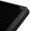 Radiator XSPC TX360 Ultrathin — 360 mm, schwarz