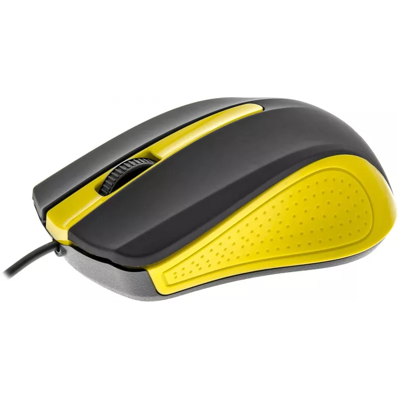 USB kabelgebundene Maus, 3 Tasten, gummierte Oberfläche