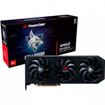 PowerColor Hellhound Radeon RX 9070 XT 16GB GDDR6 PCIe 5.0 Grafikkarte