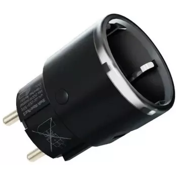 Smart-Stecker Shelly Wave Plug S Z-Wave 800 Schwarz — Z-Wave 800 intelligente Steckdose, 230 V/12 A, 2500 W, Leistungsmessung