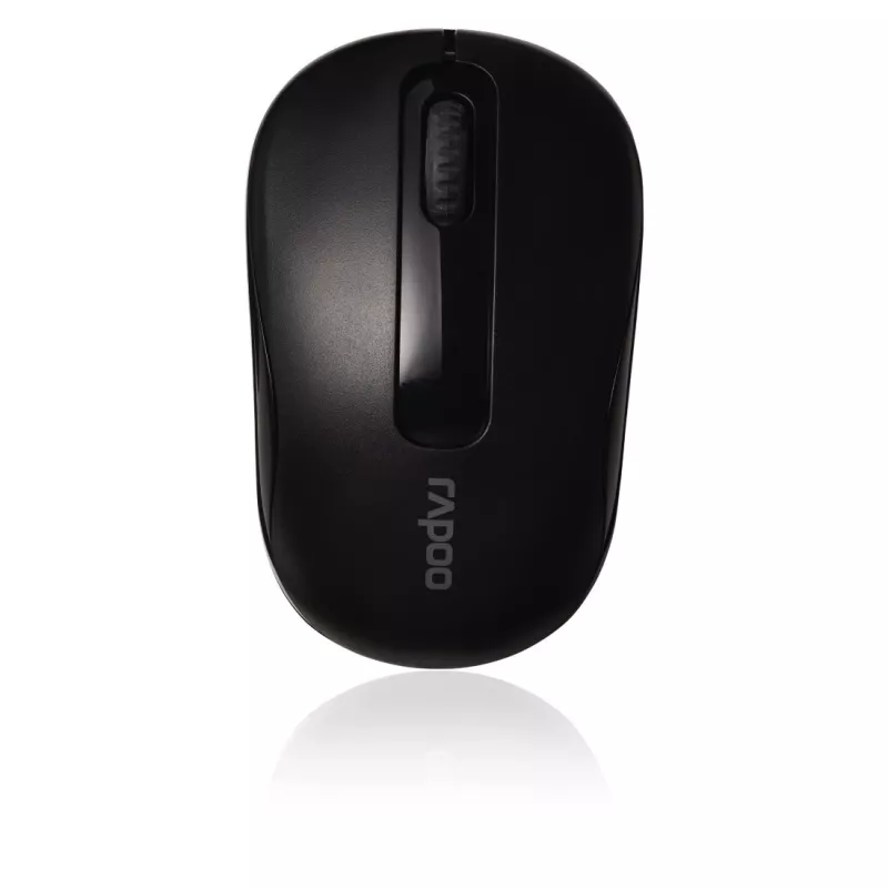 Rapoo M10 Plus Wireless Optical Maus Schwarz