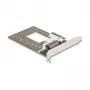 Interne M.2- / U.2-Adapterkarte DELOCK 90854 — PCIe 4.0 (Host: PCIe, Ausgänge: M.2 Key M 110 mm, U.2)
