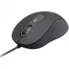 Logitech Signature Wired M520 for Business Optical Wired Maus USB-C Plug-and-Play Windows/Mac/Chrome/PC/laptops - Graphite