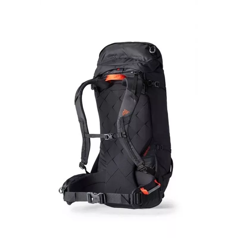 Gregory Alpinisto 50 Bergrucksack - LAVA Schwarz (M)