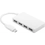 Microconnect USB3.1CUSB3 Schnittstellen-Hub USB 3.2 Gen 1 (3.1 Gen 1) Type-C 5000 Mbit/s Weiß