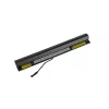 Battery Grün Cell LE97 für Lenovo IdeaPad 100/300 Serie, 14,8 V 2200 mAh Li-Ion, 4 Zellen, schwarz