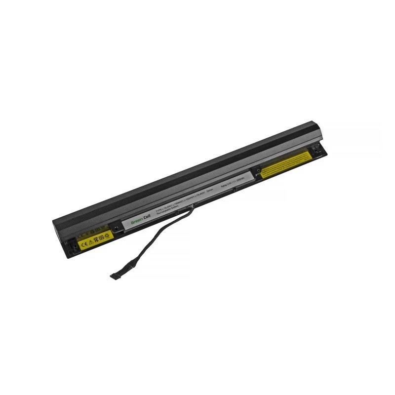 Battery Grün Cell LE97 für Lenovo IdeaPad 100/300 Serie, 14,8 V 2200 mAh Li-Ion, 4 Zellen, schwarz