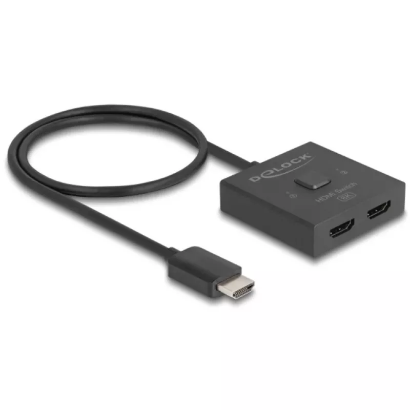 HDMI Switch DeLOCK 18901 144Hz Schwarz Plastic 55x55x15mm