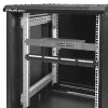 Netzwerkschrank QOLTEC 54518 19 Zoll 15U — Stahlgehäuse für 19-Zoll-Geräte