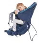Baby-Trage-Rucksack Deuter Kid Comfort Pro, blau, Polyamid, max. 22 kg, Sonnenschutz, Seitentasche