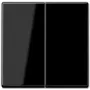 JUNG A 595 SW - Taster - Schwarz - Duroplast - IP44 - 55 mm - 55 mm