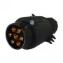 7-poliger Anhängerstecker IWH 010206 20A 12V mit schlagfestem Gehäuse