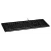 A4Tech KR-85 Tastatur USB QWERTY US Englisch Schwarz