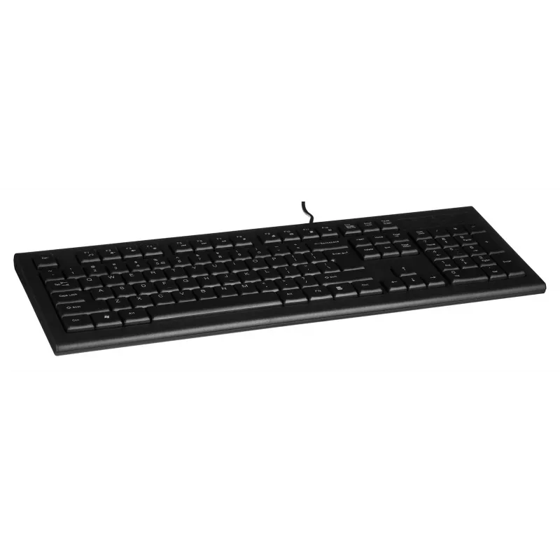 A4Tech KR-85 Tastatur USB QWERTY US Englisch Schwarz