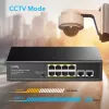 Cudy FS1010P Netzwerk-Switch Fast Ethernet (10/100) Power over Ethernet (PoE) Schwarz