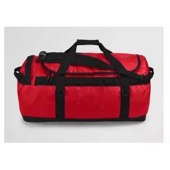 The North Face Base Camp Duffel L Reisetasche 95 L Polyester Schwarz, Rot
