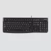 Logitech Desktop MK120 Combo, schwarz, kabelgebunden, Schweizer Layout, 920-002504
