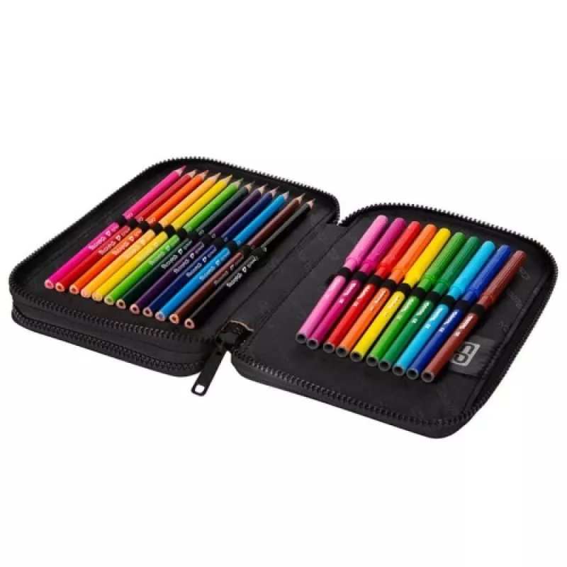 Doppelstock-Schulmäppchen mit Ausstattung Coolpack Jumper XL Doggies